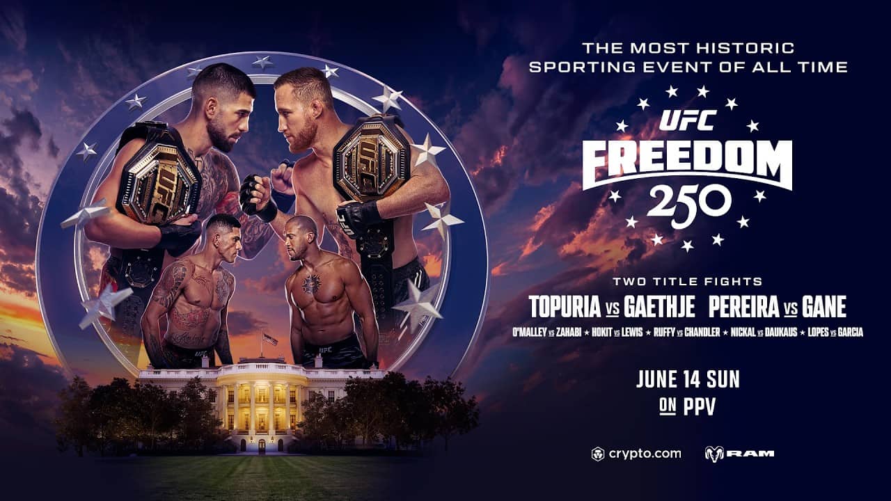 UFC Freedom 250 | Sunday, June 14
