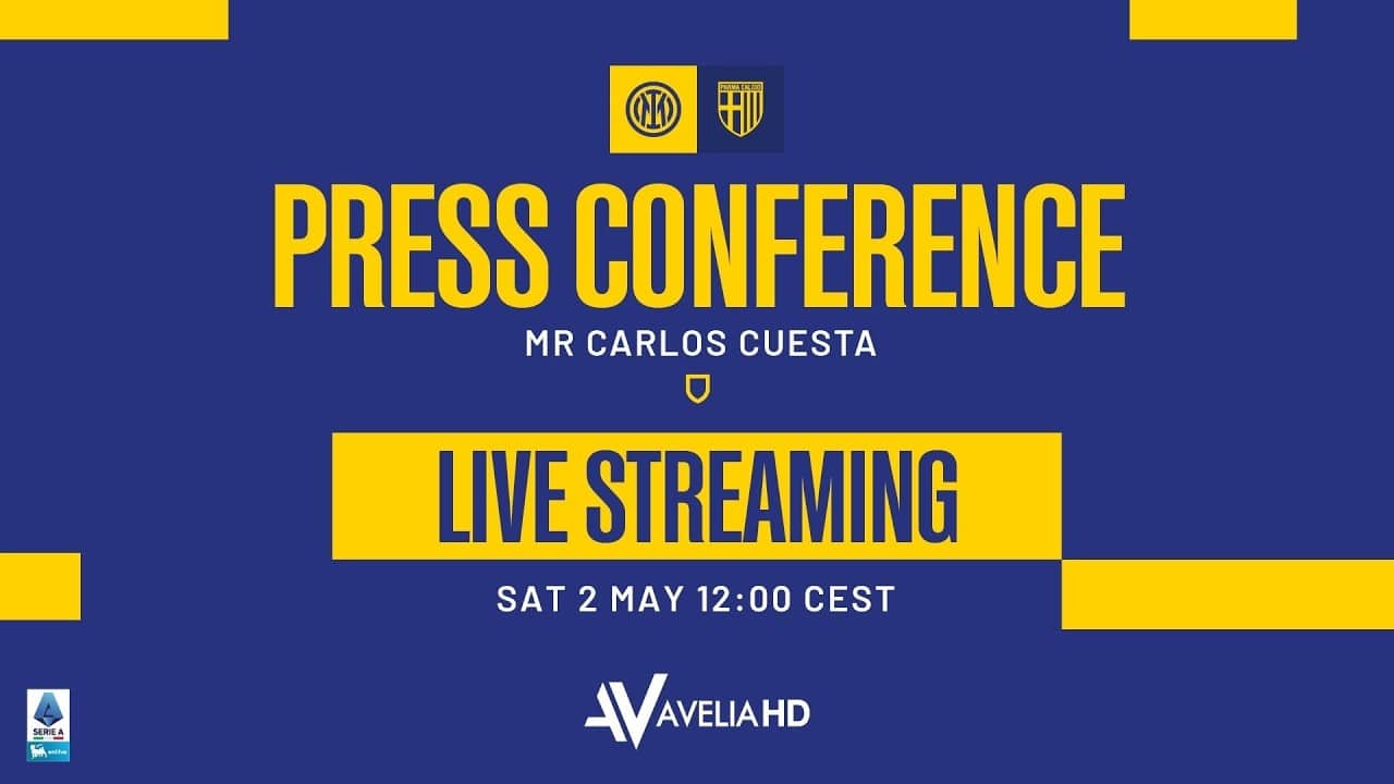 Live – Carlos Cuesta alla vigilia di Inter-Parma