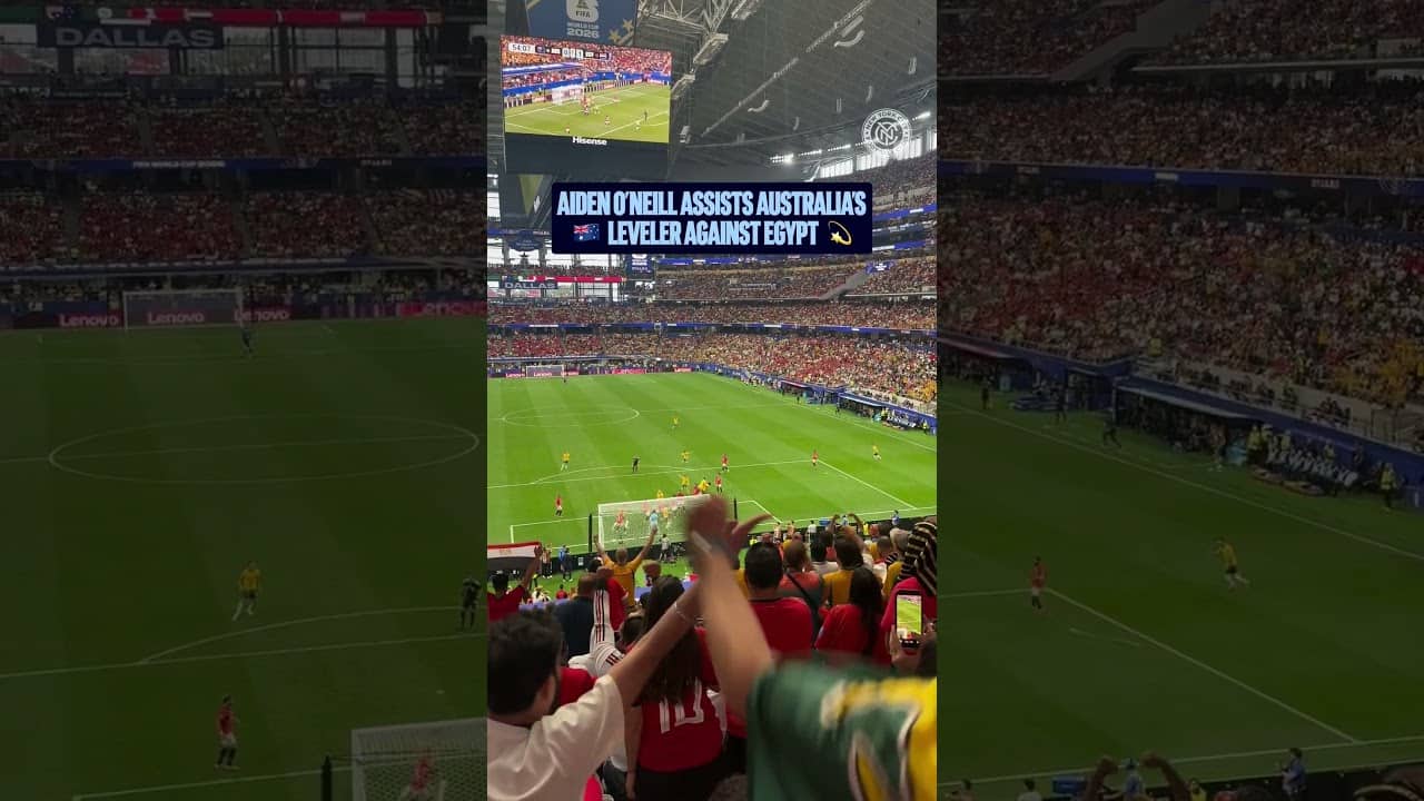 A special delivery from Aido 👏 #nycfc #mls #socceroos #worldcup #fifaworldcup