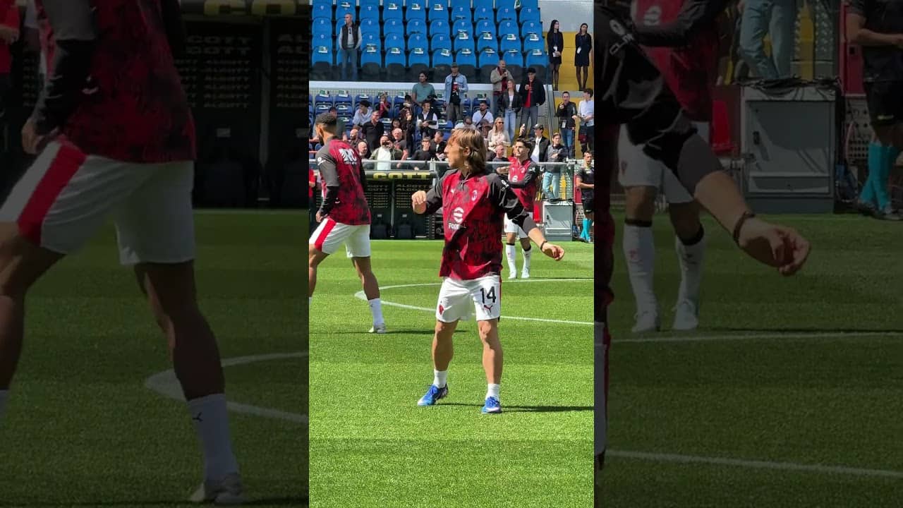 Luka Modrić is back  👀 | #GenoaMilan | #shorts
