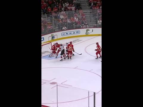 Jesper Bratt with a Short Goal vs. Detroit Red Wings