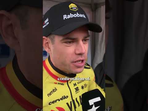 Wout van Aert is feeling good ahead of Roubaix, but isn’t expecting anything different to Flanders 👀