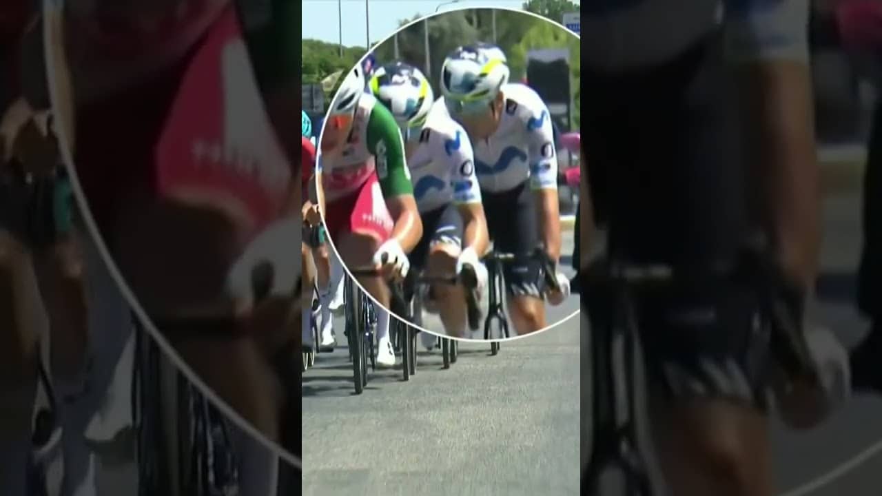 ‘Let’s go!’ 💪 Movistar are ready to take on Stage 9 at the Giro.