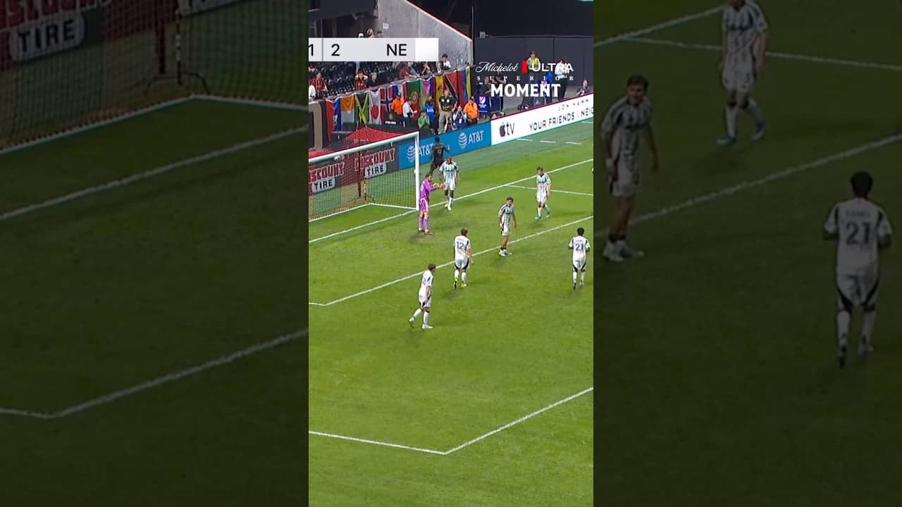 The save that took home the Michelob ULTRA Superior Moment of the Match