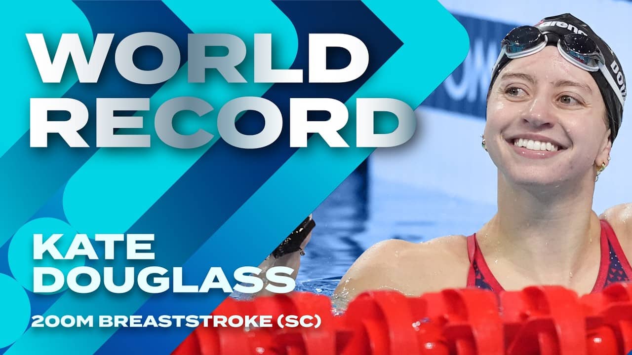 Douglass beats her own World Record | World Aquatics Swimming Championships 2024 | 200m Breaststroke