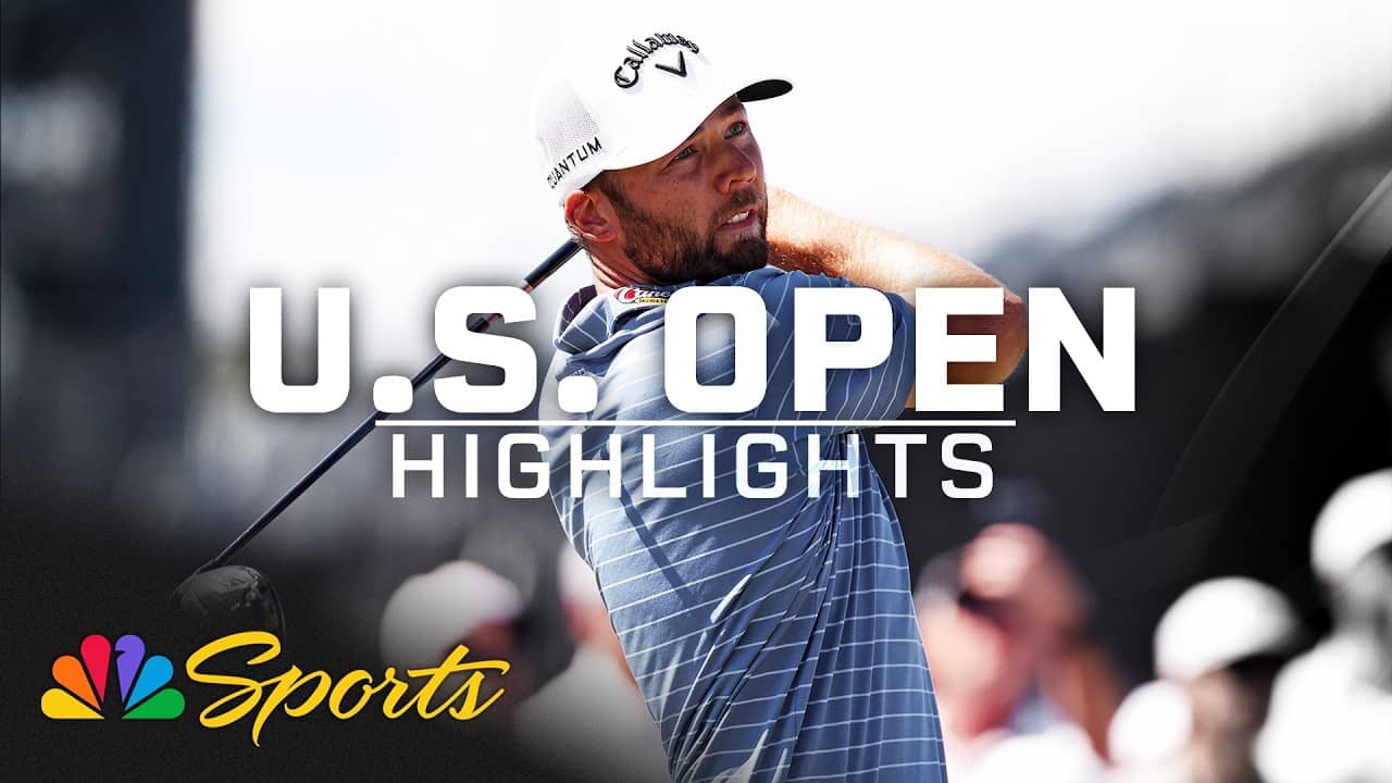 Highlights: Sam Burns nearly completes comeback in 126th U.S. Open, Round 4 | Golf on NBC Sports