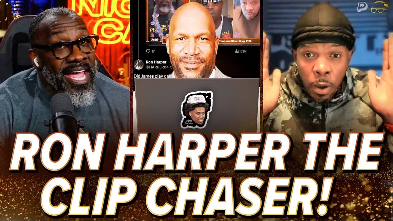Unc & Iso Joe FIRE BACK at Ron Harper DEFENDING his son without watching the FULL CLIP! | Nightcap