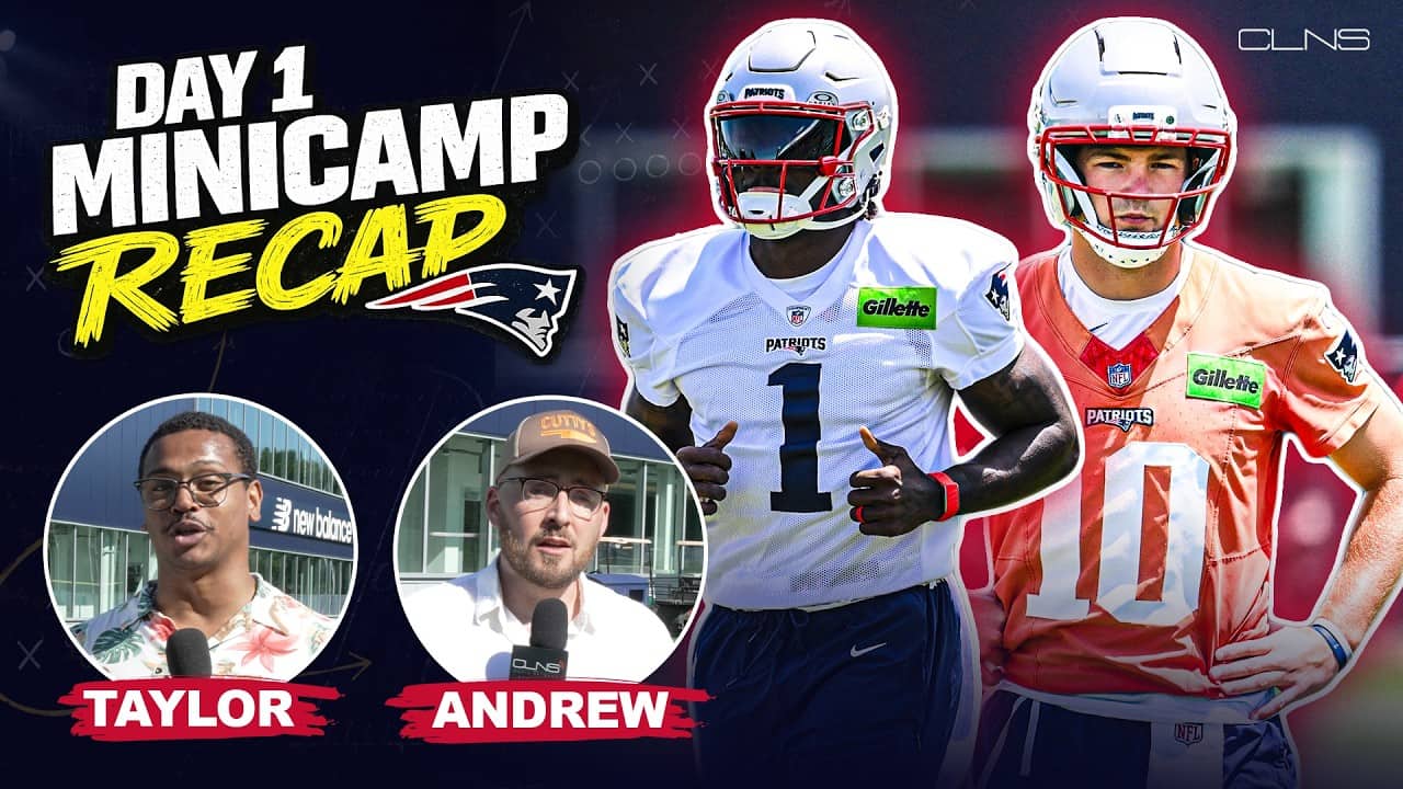 Drake Maye DOMINATES 🔥 A.J. Brown Looks GOOD at Patriots Minicamp 👀