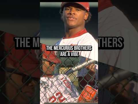 The Mercurius brothers are a vibe 😎 #baseball
