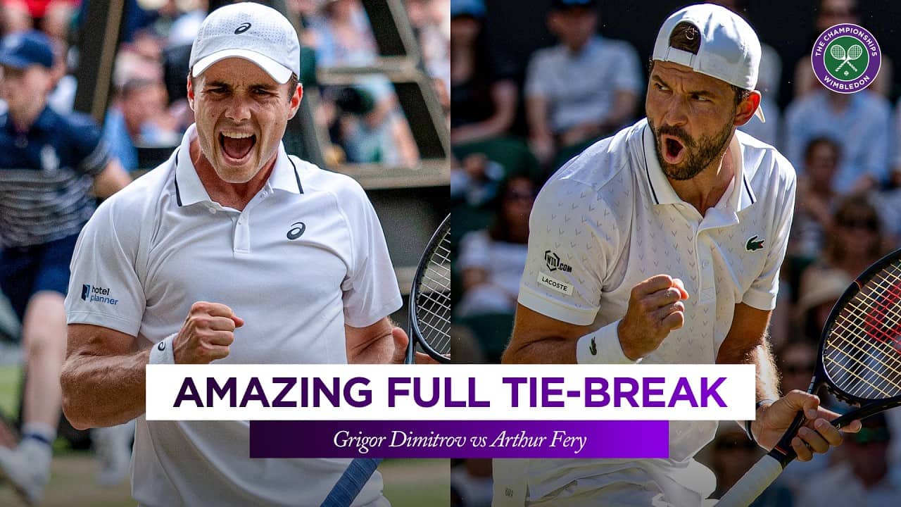 UNFORGETTABLE deciding tie-break! 🤩 | Grigor Dimitrov vs Arthur Fery | Wimbledon 2026