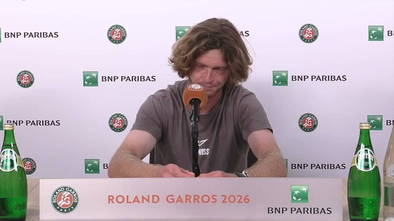 Roland-Garros 2026 - Андрей Рублев : "Я, в общем-то, признаю, что мне нужно измениться..."