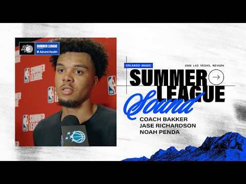 SUMMER LEAGUE SOUND: ORLANDO MAGIC VS. CHARLOTTE HORNETS | COACH SWEENEY, JASE & NOAH
