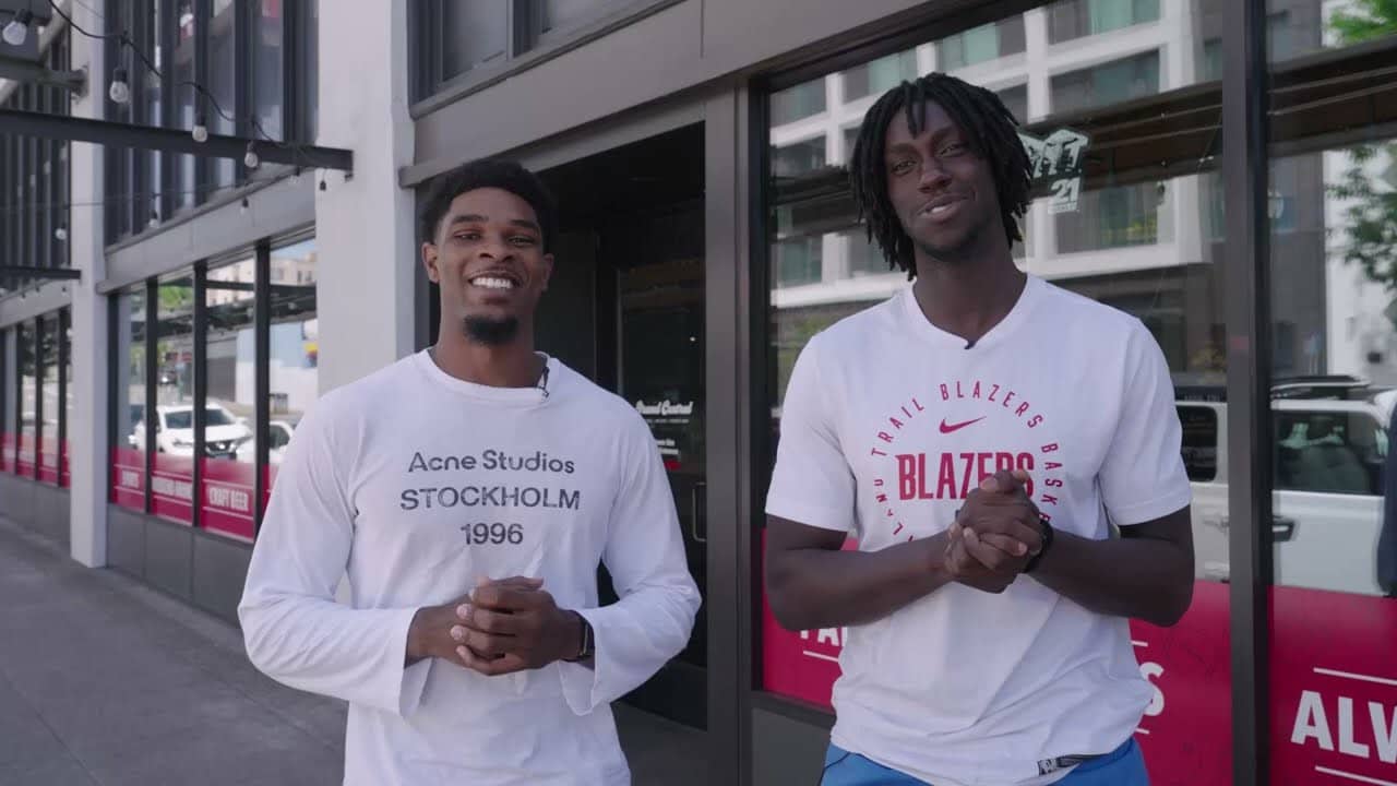 Bowling with Scoot Henderson and Sidy Cissoko | Portland Trail Blazers