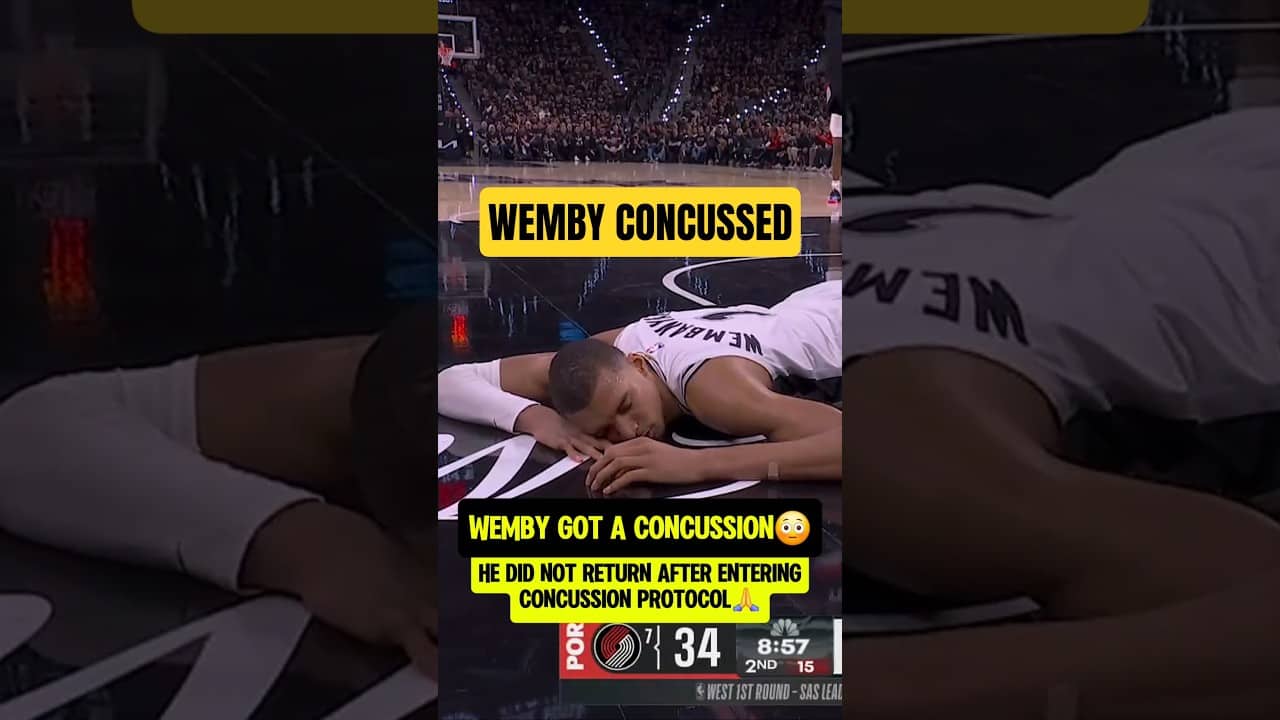 Spurs LOSE after Wemby concussion😳
