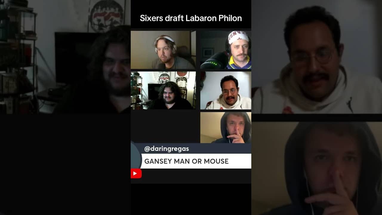 My live reaction to the Sixers drafting Labaron Philon with the 22nd pick in the 2026 Draft