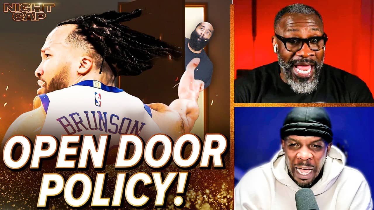 Unc & Iso Joe BLAST James Harden EXCUSES for his HORRIBLE defense against Brunson! | Nightcap