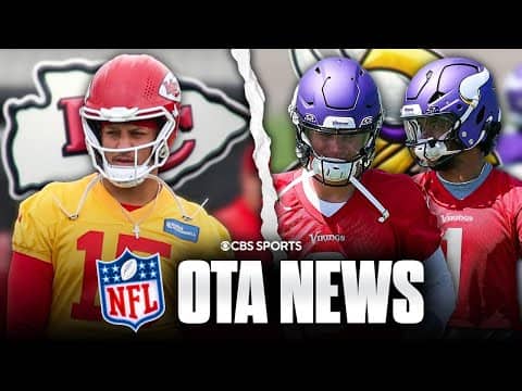 Patrick Mahomes returns to practice field, J.J. McCarthy vs Kyler Murray | NFL OTA News