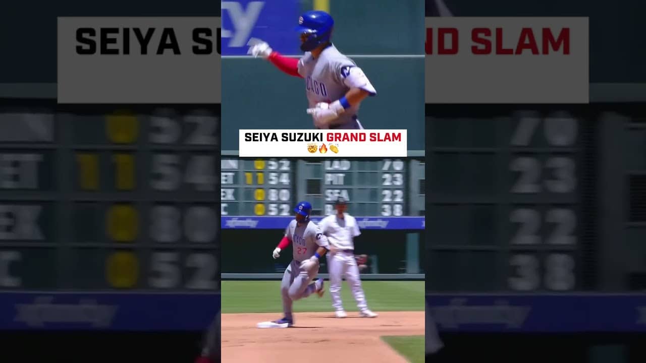 Seiya Suzuki's Grand Slam WAKES UP Cubs Offense!