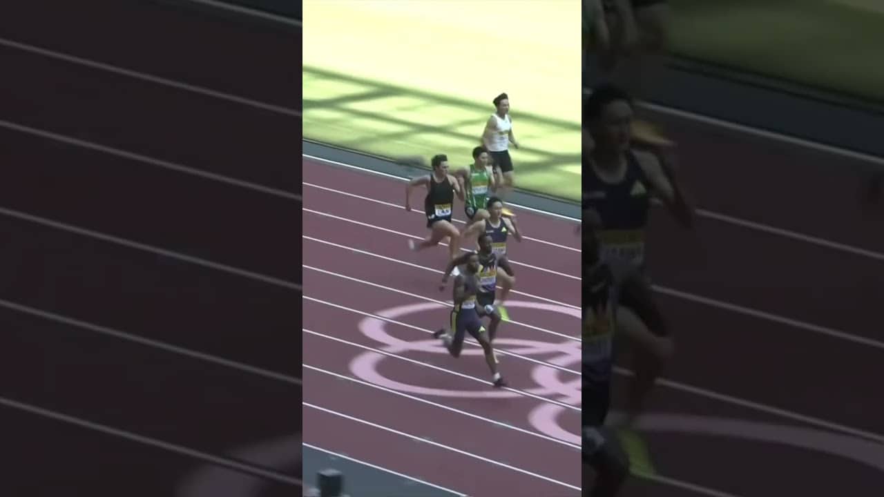 20.05 💥 World Indoor champ Jordan Anthony wins the 200m in Tokyo #ContinentalTourGold