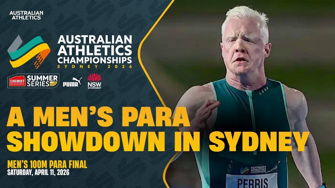 Men's 100m Para Final | 2026 Australian Athletics Championships