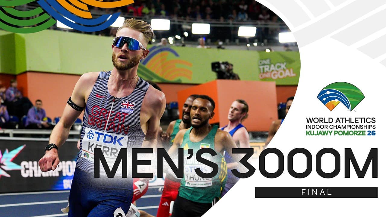 Full Men's 3000m Final  | World Indoor Championships Kujawy Pomorze 26
