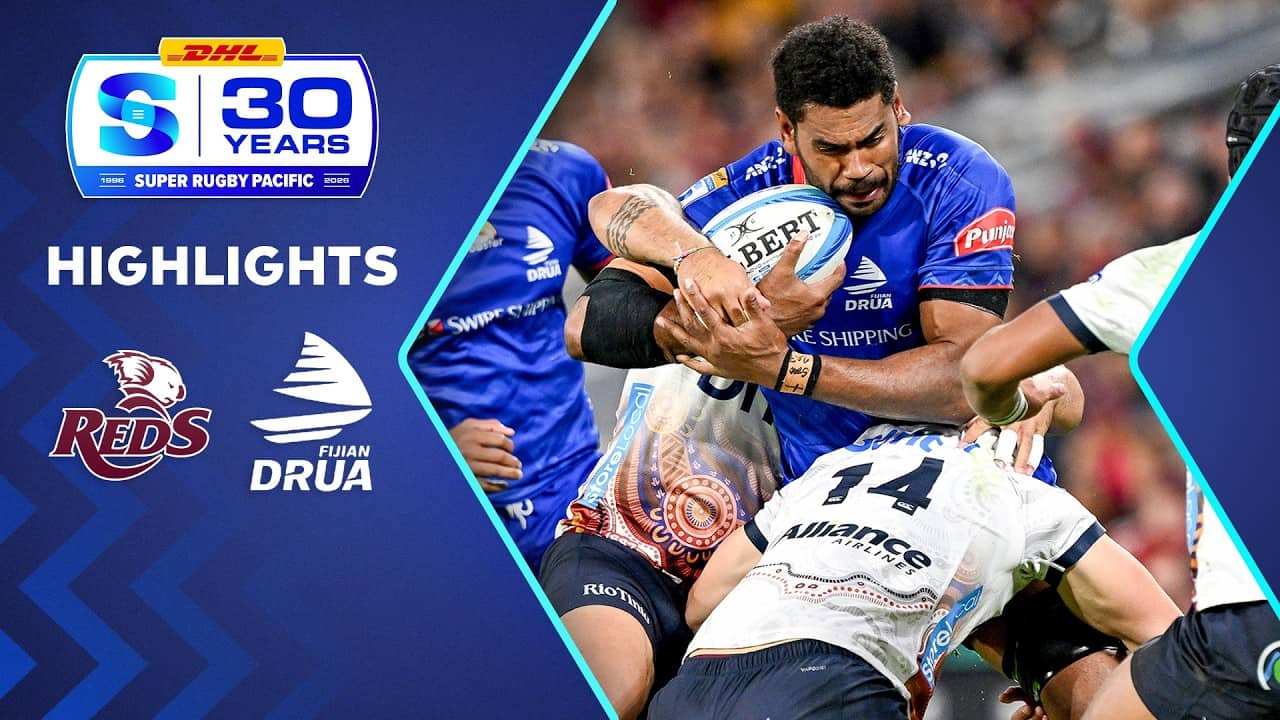 HIGHLIGHTS | Reds vs Fijian Drua | Super Rugby Pacific Round 16 | Sky Sport NZ