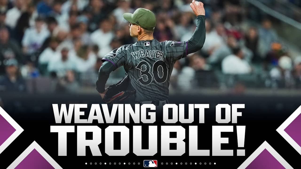 Luke Weaver escapes a BASES-LOADED, NO-OUTS jam during the Subway Series! 🤯🔥 | MLB Highlights