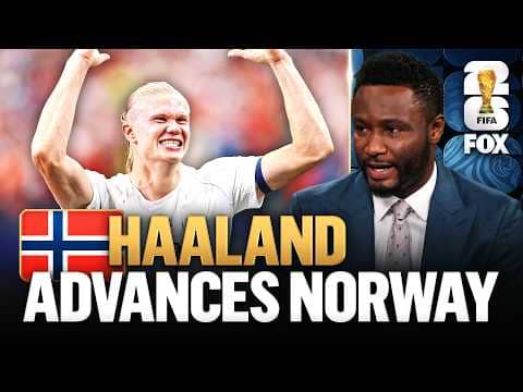 Norway MOVES ON 🚨Erling Haaland’s Game-Winner Sends Norway to It’s First Round of 16