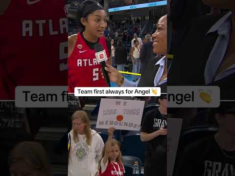 After registering a record 57th double-double, Angel Reese was only concerned about the W 🔥