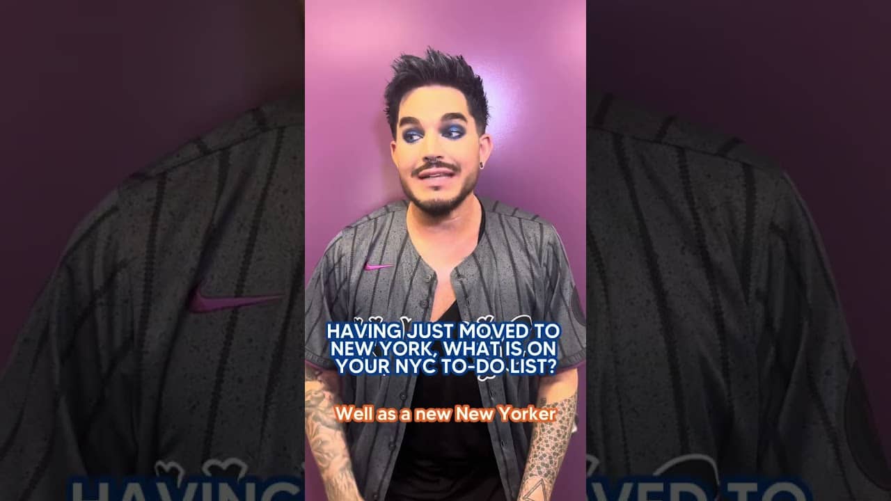 Which song would Adam Lambert choose as his walk-up song 🤔 #adamlambert #mets #queen #music