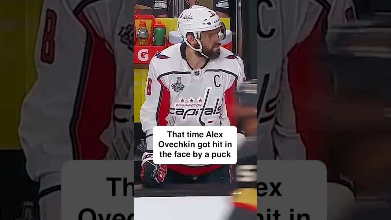 we're happy to have you back for one more season, Ovi 😅 #ovechkin #ovi #nhl