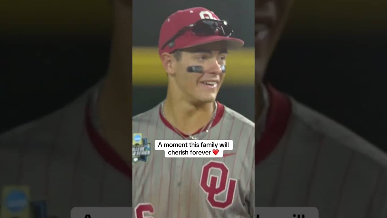 In his final collegiate at-bat, UGA's Kolby Branch homered with his brother covering 2nd base for OU
