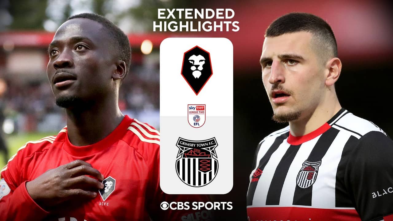 Salford City vs. Grimsby Town: Extended Highlights | EFL League Two | CBS Sports Golazo