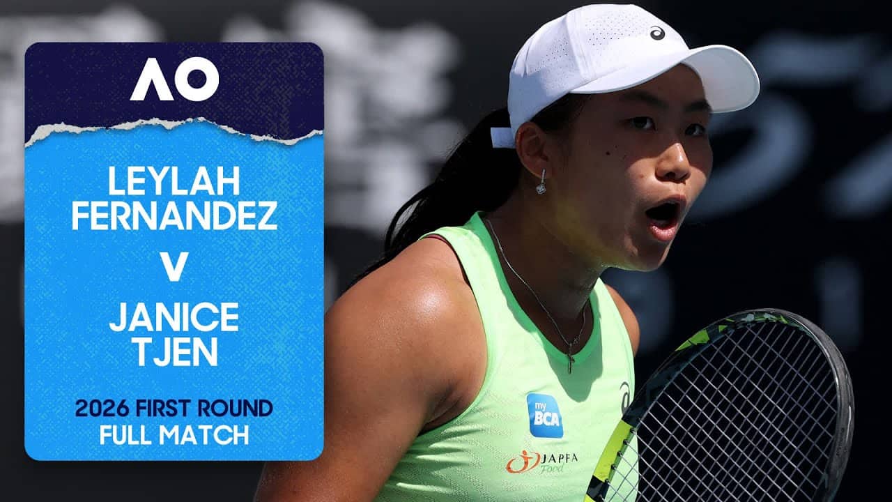 Leylah Fernandez v Janice Tjen Full Match | Australian Open 2026 First Round