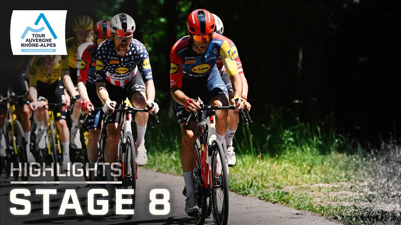 Tour Auvergne-Rhone-Alpes 2026, Stage 8 | EXTENDED HIGHLIGHTS | Cycling on NBC Sports