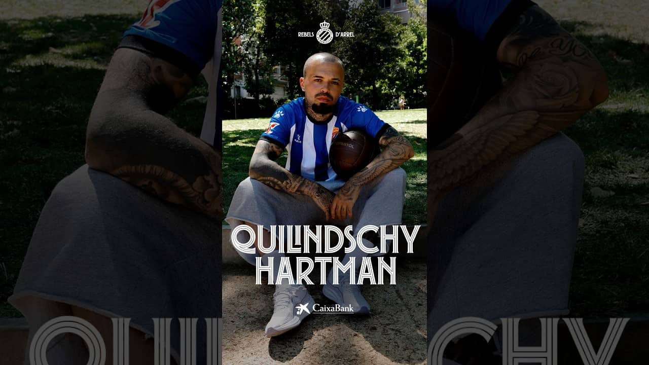 Quilindschy Hartman ja és un dels nostres 🪖 #RCDE #Hartman