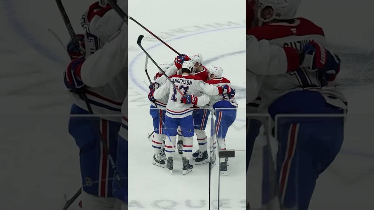 Nick Suzuki opens the scoring in Game 7 #NHL #Goal #Shorts