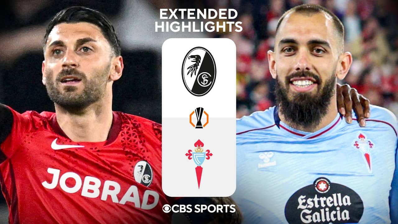 Freiburg vs. Celta: Extended Highlights | UEL Quarterfinals - Leg 1 | CBS Sports Golazo