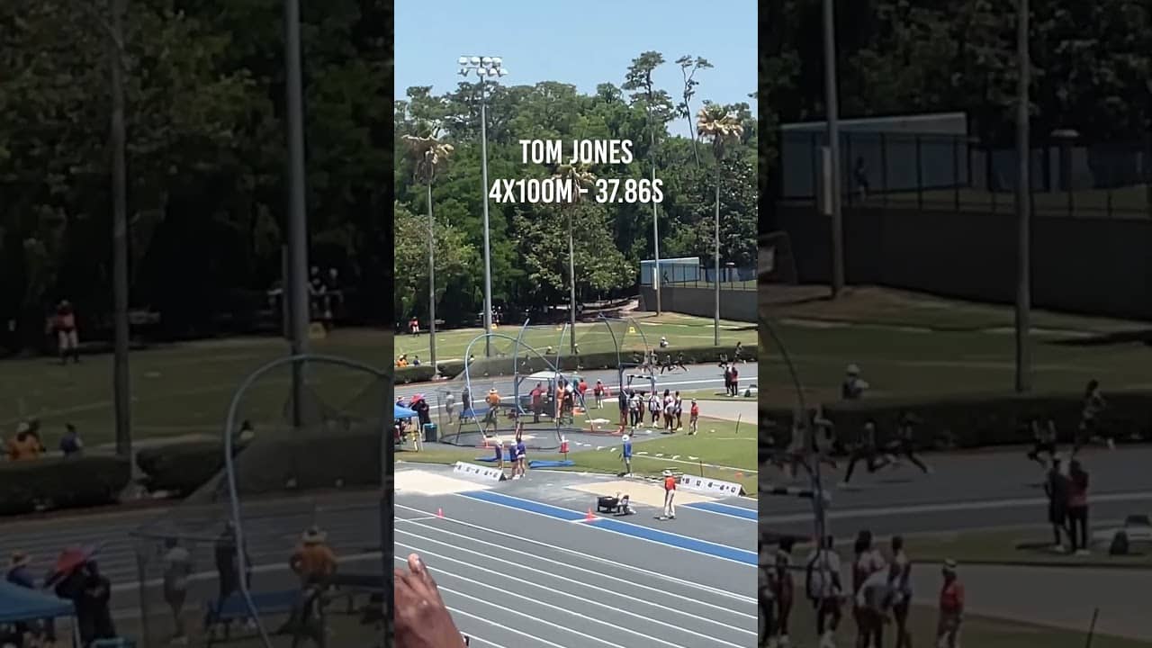 Tom Jones 4x100m Relay