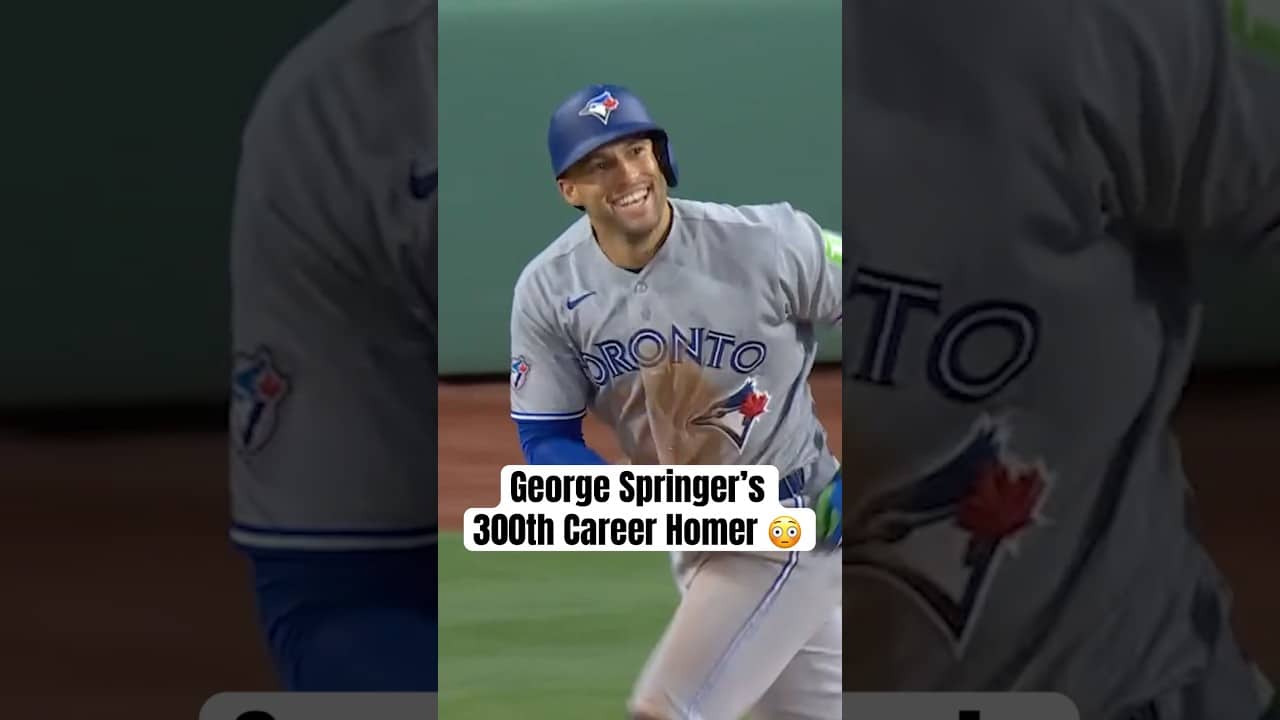 300 and counting for George Springer 👑 #BlueJays