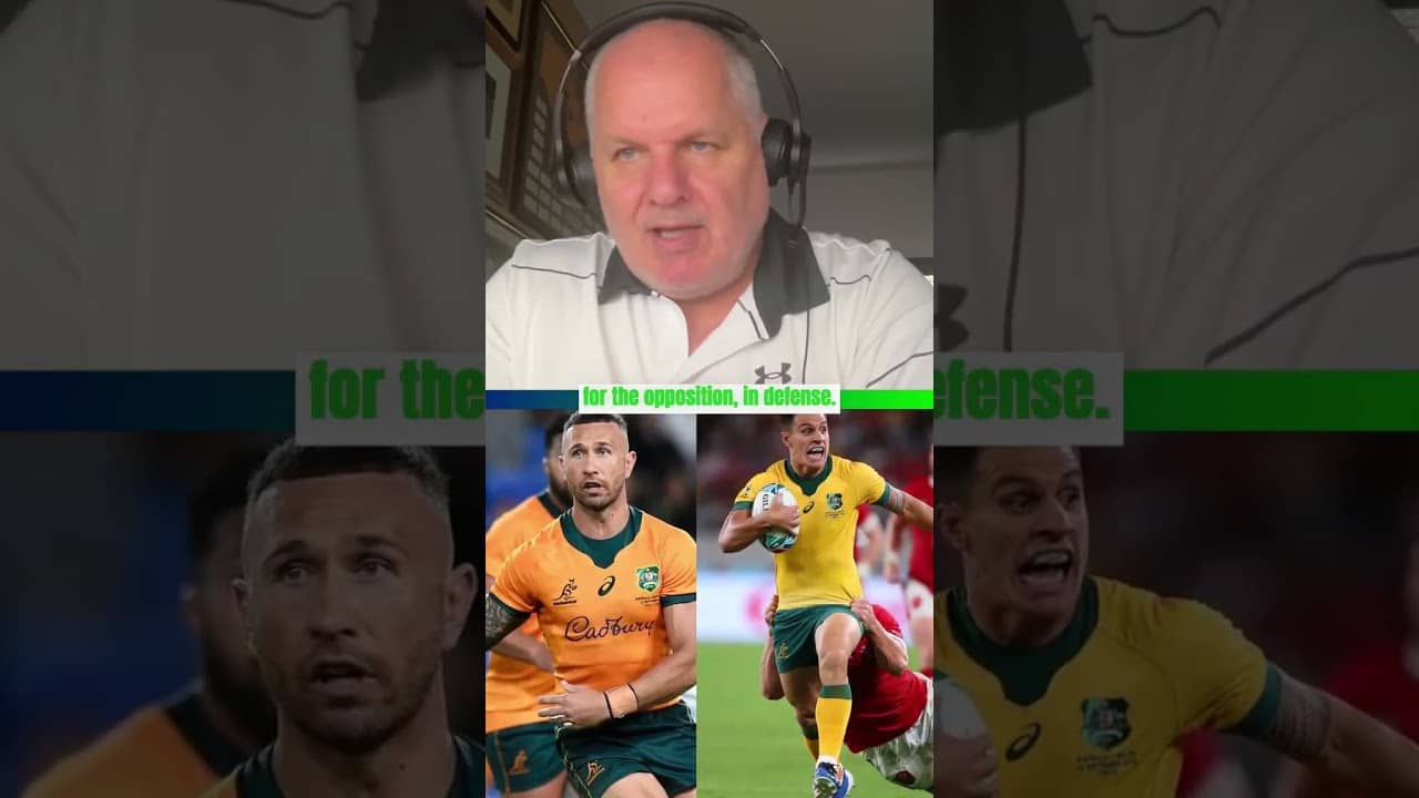 Could Carter Gordon at 12 unlock the Wallabies midfield? 🇦🇺 🏉 #wallabies #cartergordon #suaalii #