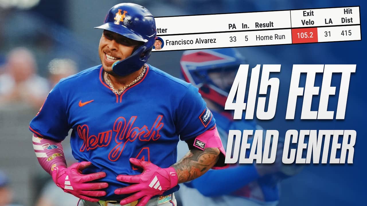 Francisco Alvarez LAUNCHES Homer to Center Field | FULL AT-BAT