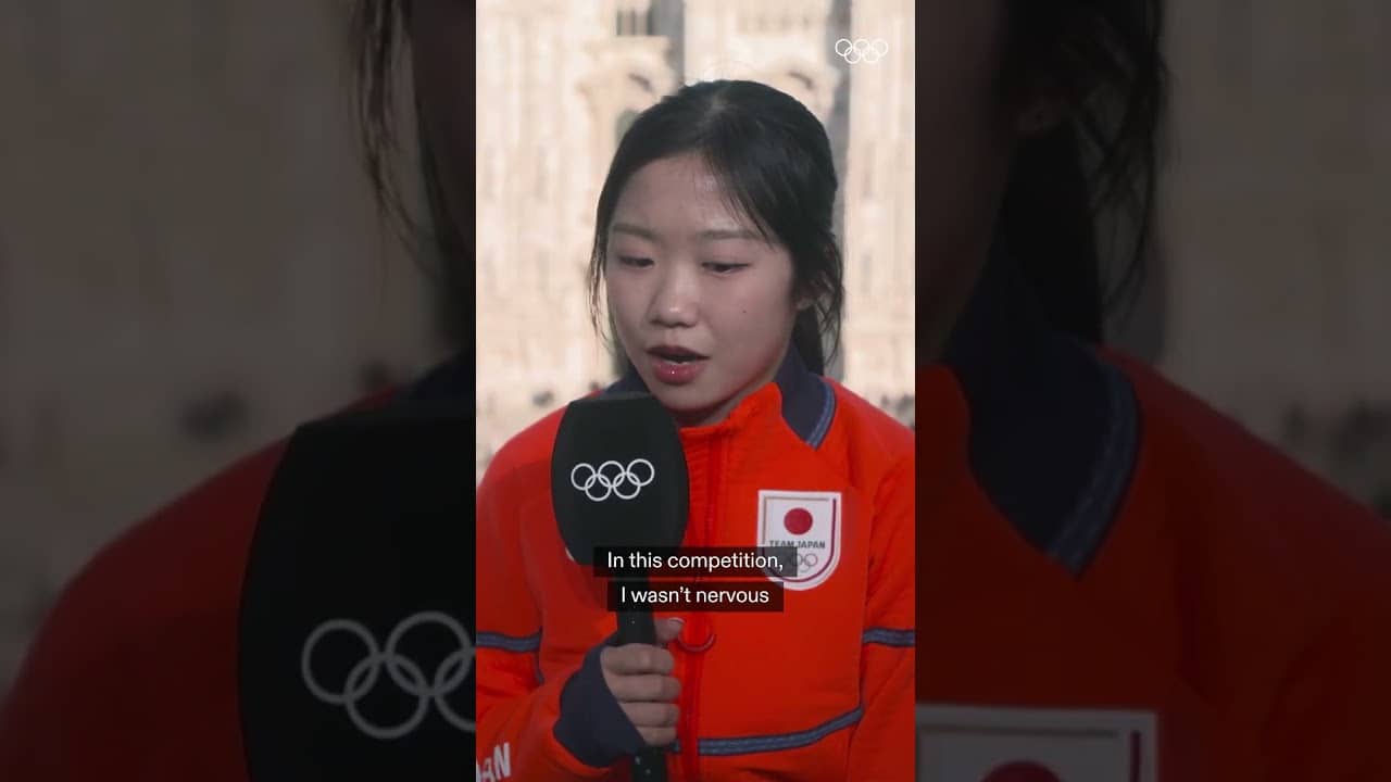Nakai Ami opens up on overcoming Olympic nerves at Milano Cortina 2026 ⛸️🇯🇵