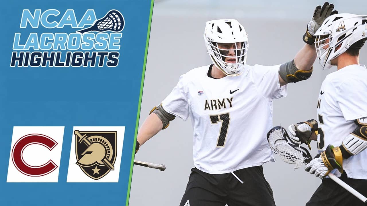 Army vs Colgate | NCAA College Lacrosse Highlights | April 24, 2026