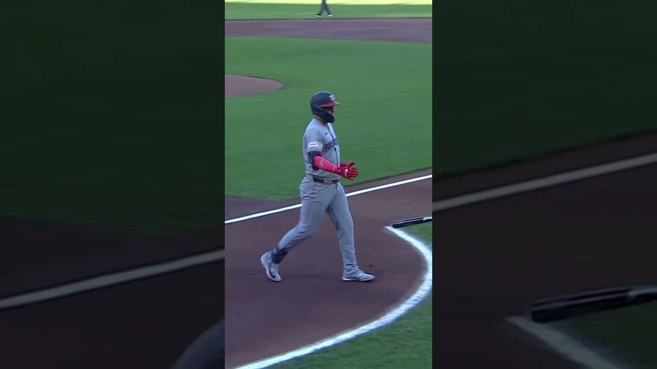 Luis Garcia Jr Crushes A 1st Inning HR