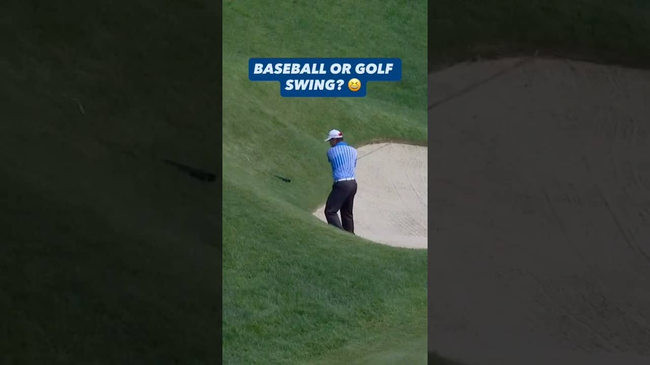 Hideki Matsuyama’s love of baseball pays off 😆