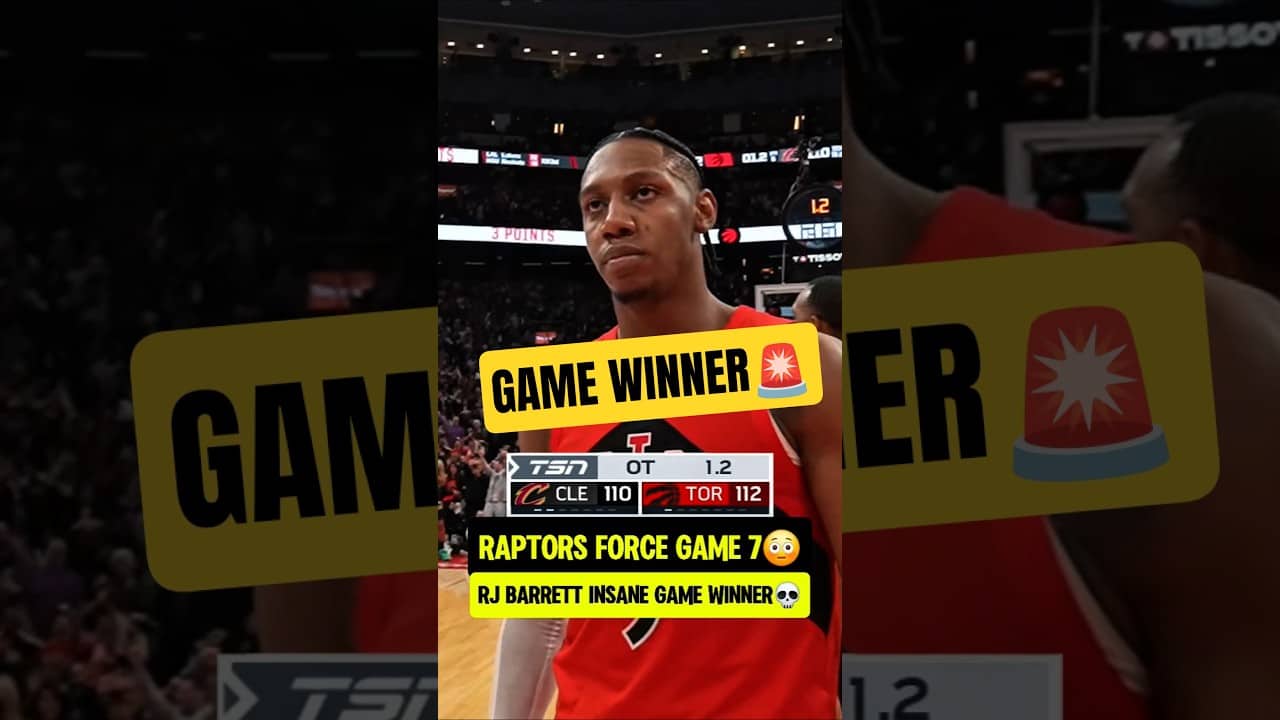 RJ GAME WINNER forces GAME 7🚨
