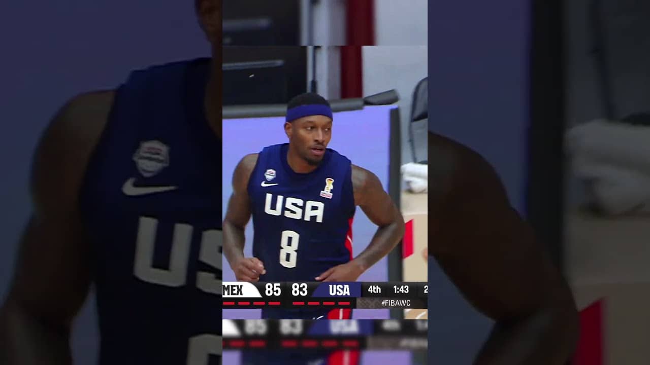 🇲🇽 Mexico came this close to beating the USA  🤏🏻 #FIBAWC