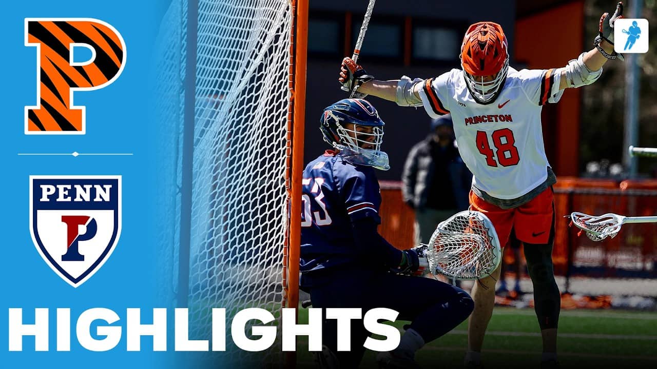 Princeton vs Penn | NCAA College Lacrosse | Highlights - April 11, 2026