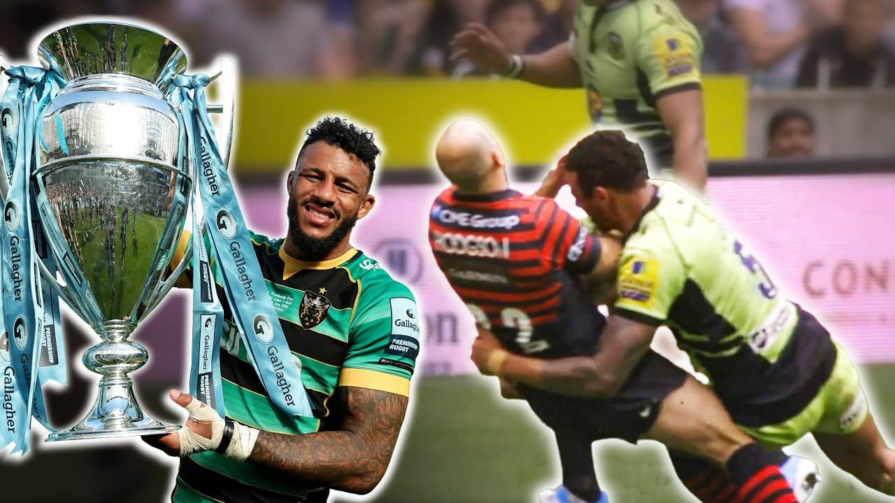 4mins of Courtney Lawes SMASHING People